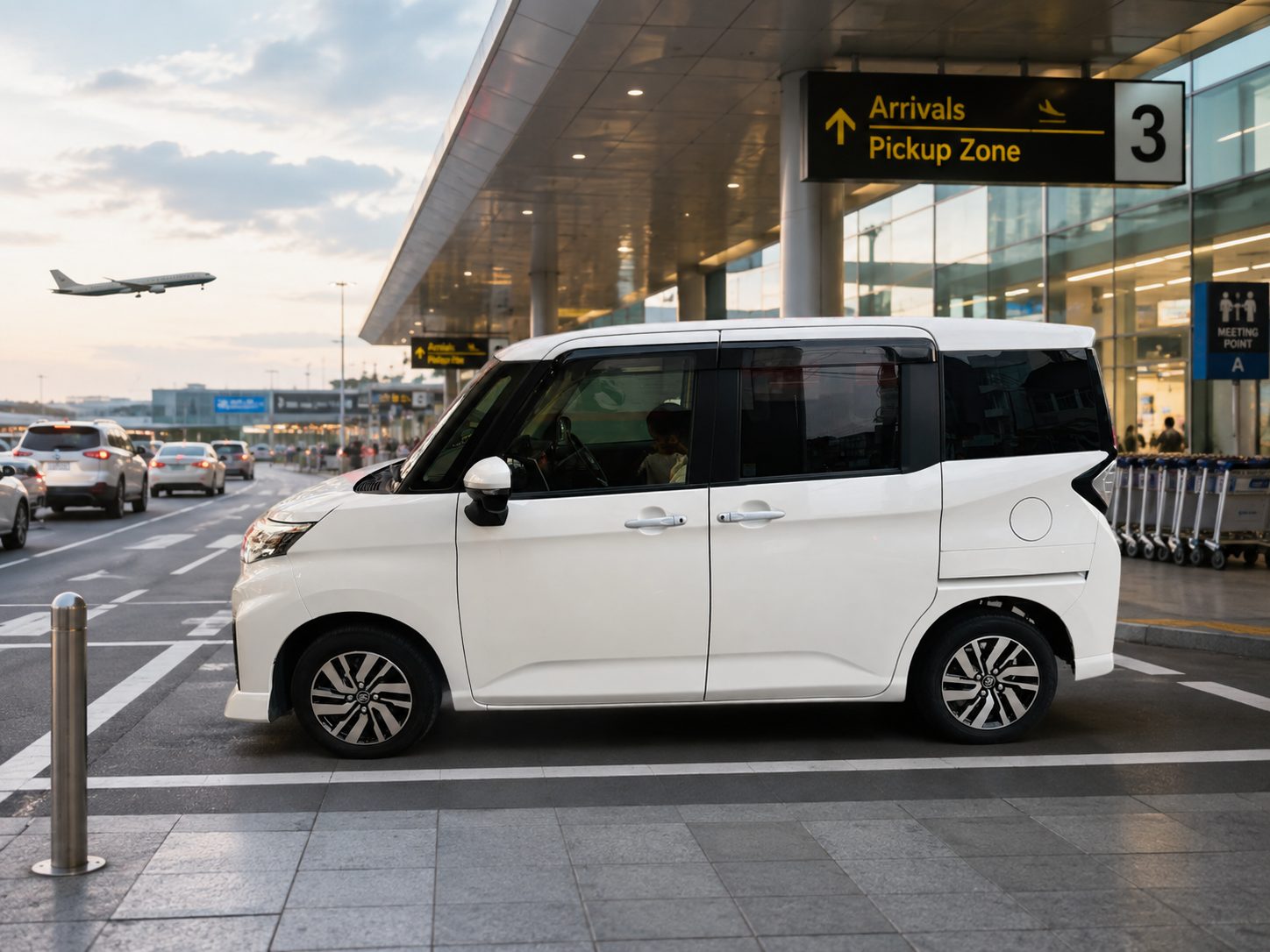 Toyota Roomy vehicle for airport transfer